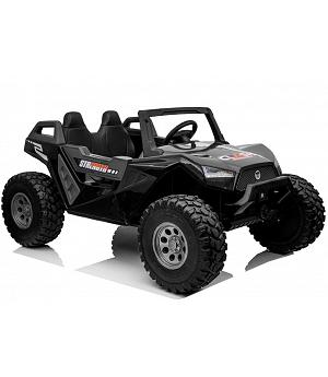 SUPERBUGGY LE-SX1928 Coche Eléctrico 4x4 MOTORES DE 24V Negro, LE4192, 2 PLAZAS, MANDO RC